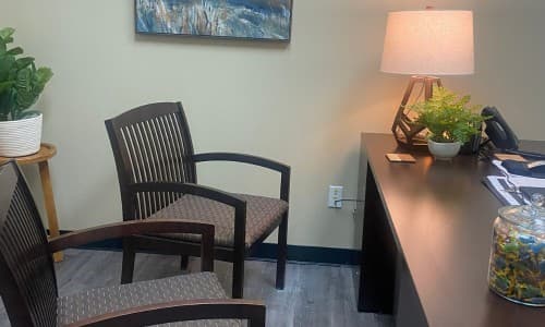 Santa Clarita office entrance and waiting area